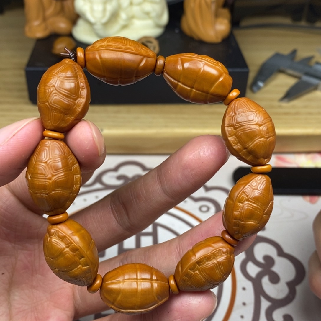 橄榄核手串/手链橄榄核雕工艺手串