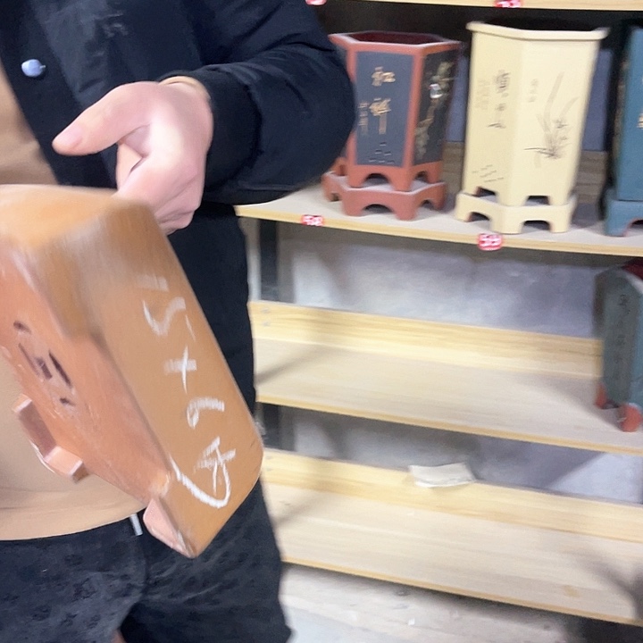 紫砂花盆紫砂等传统