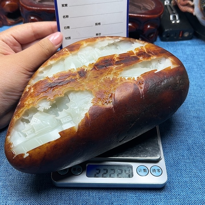 和田玉未镶嵌颈饰用****7