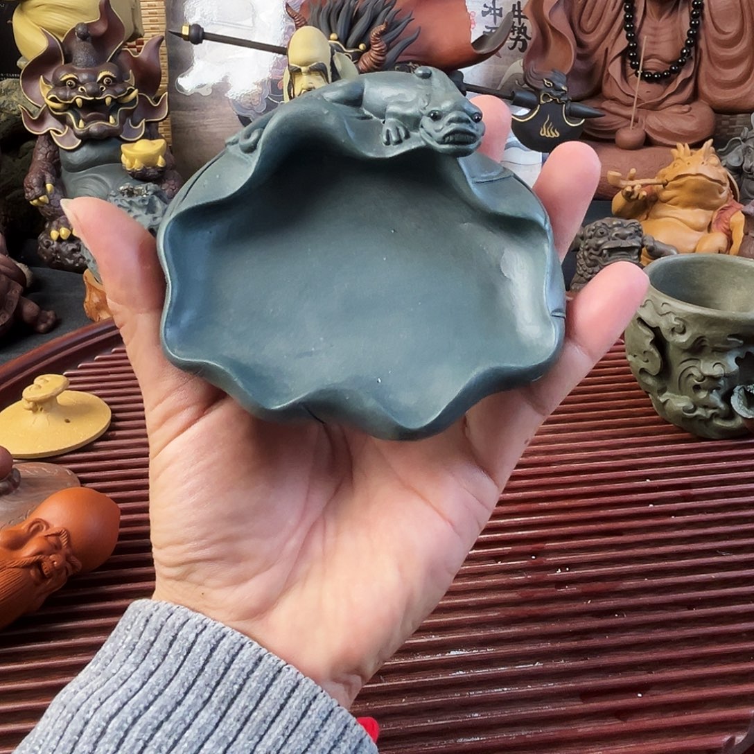 紫砂茶杯高端紫砂主人杯微瑕