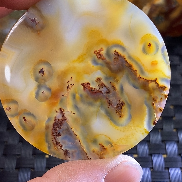 芳***林玛瑙/玉髓未镶嵌颈饰