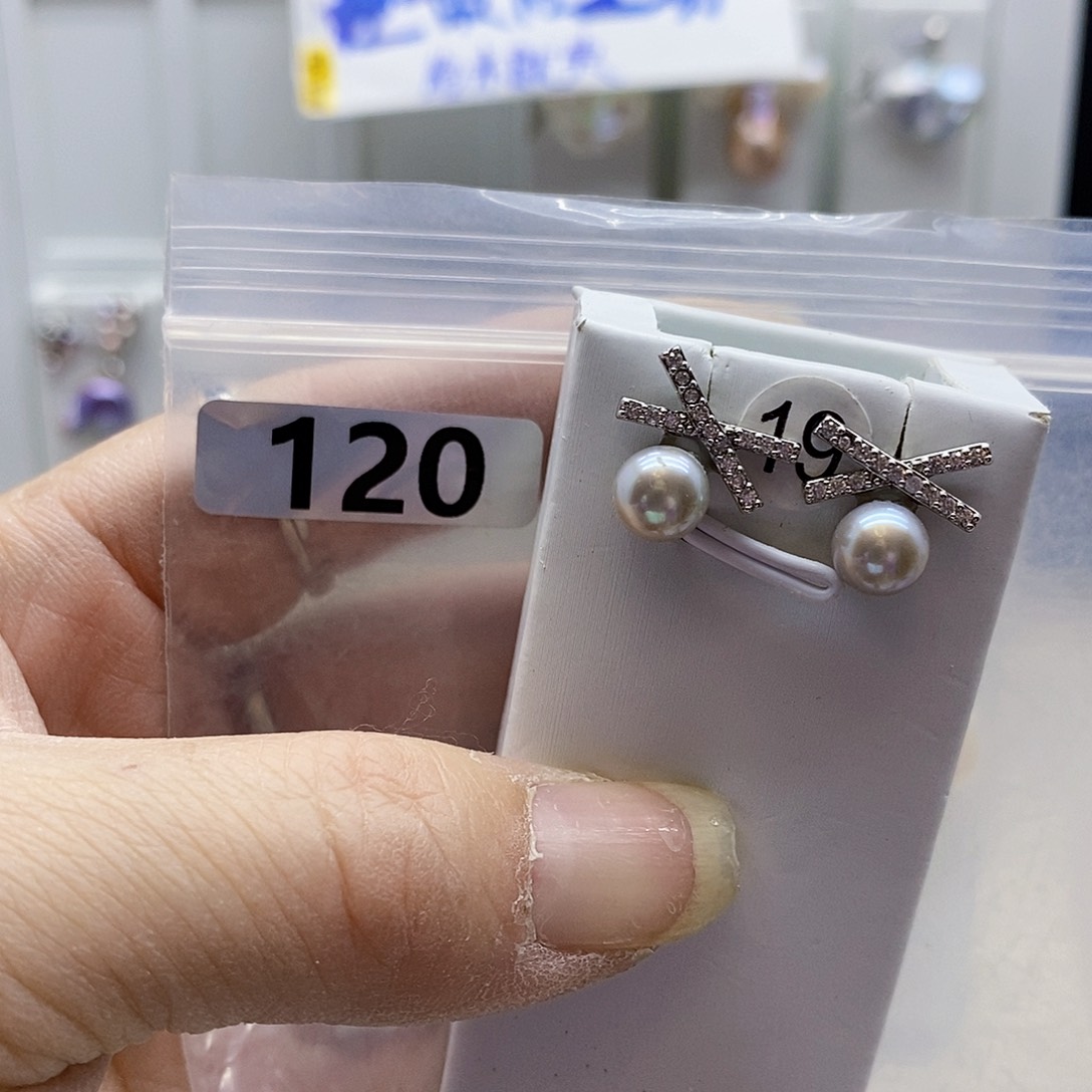 颈饰合金淡水珍珠