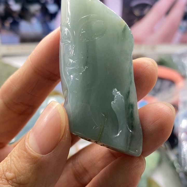 3***6翡翠未镶嵌吊坠(不含链)A812