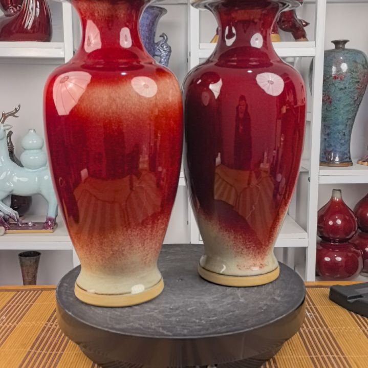 摆件钧瓷摆件，一个88