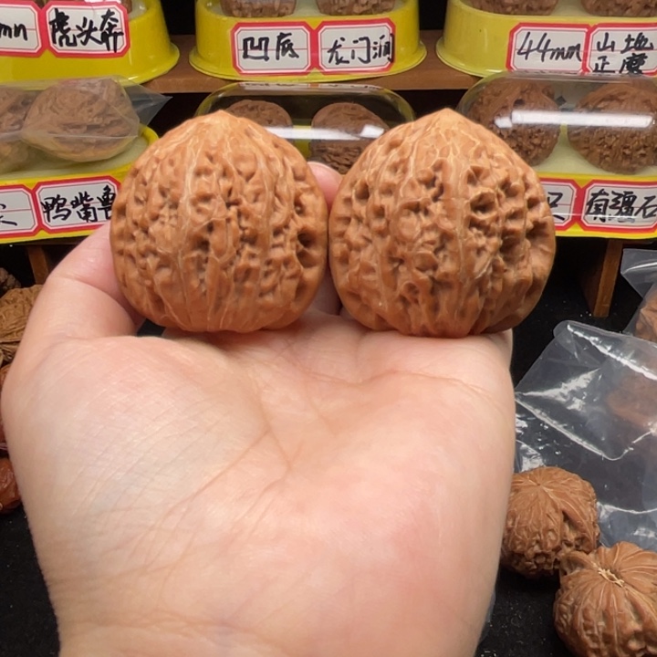 文玩核桃把件5号39尺铁锤妹妹全品无修原生态高桩