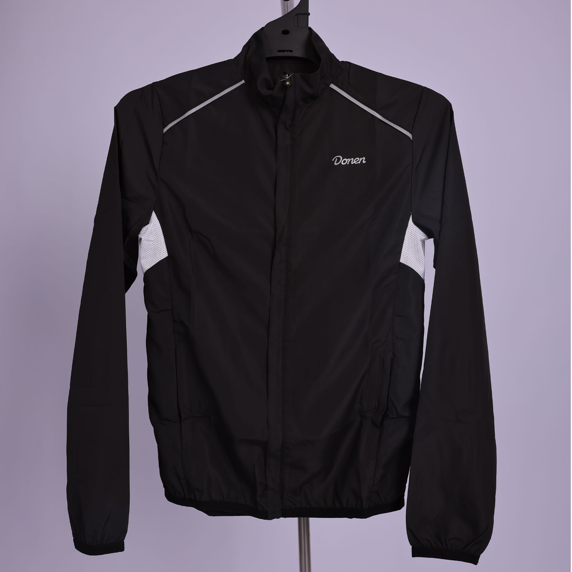 男女同款 骑行风衣骑行服 黑色长袖