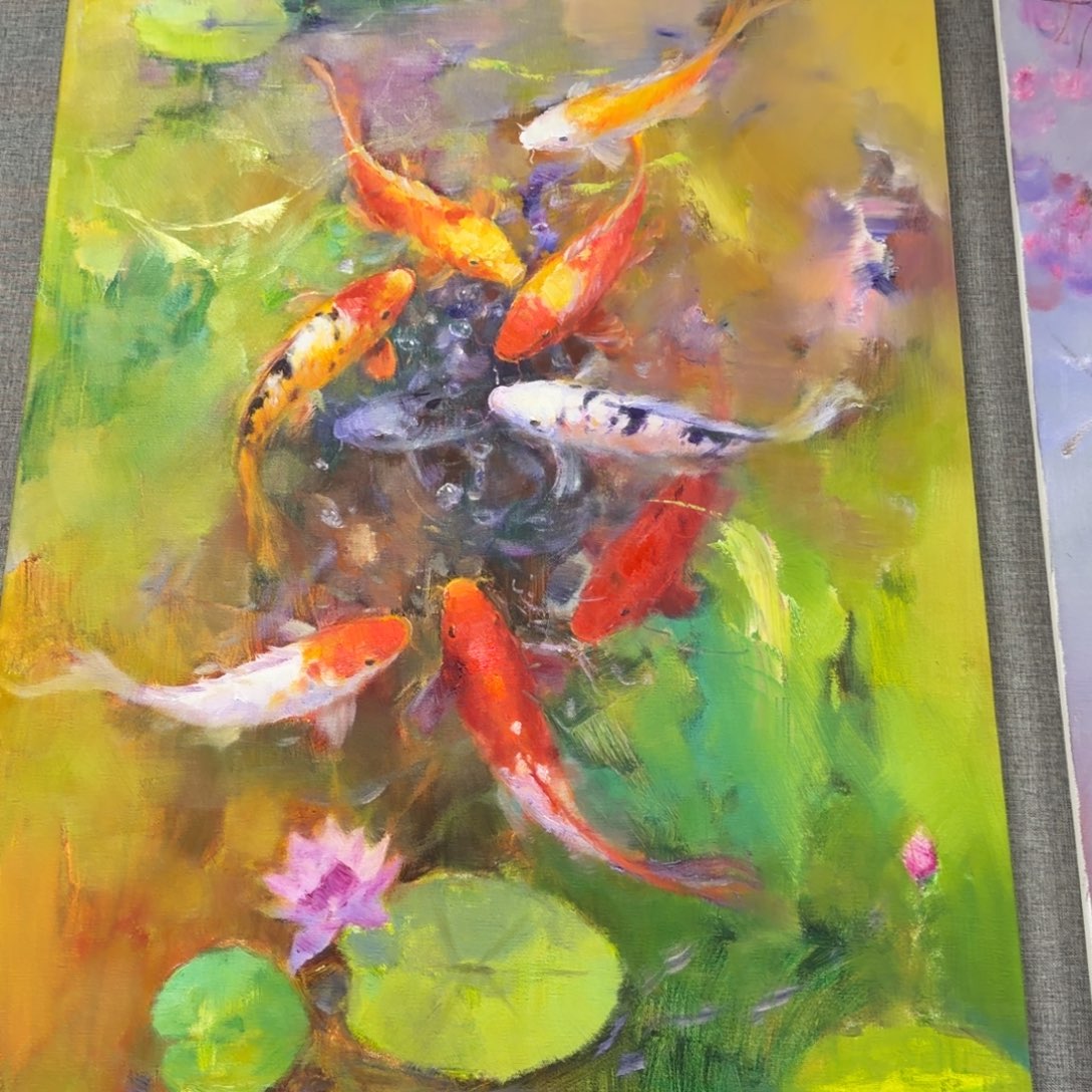 油画加油加油努力加油努力加油