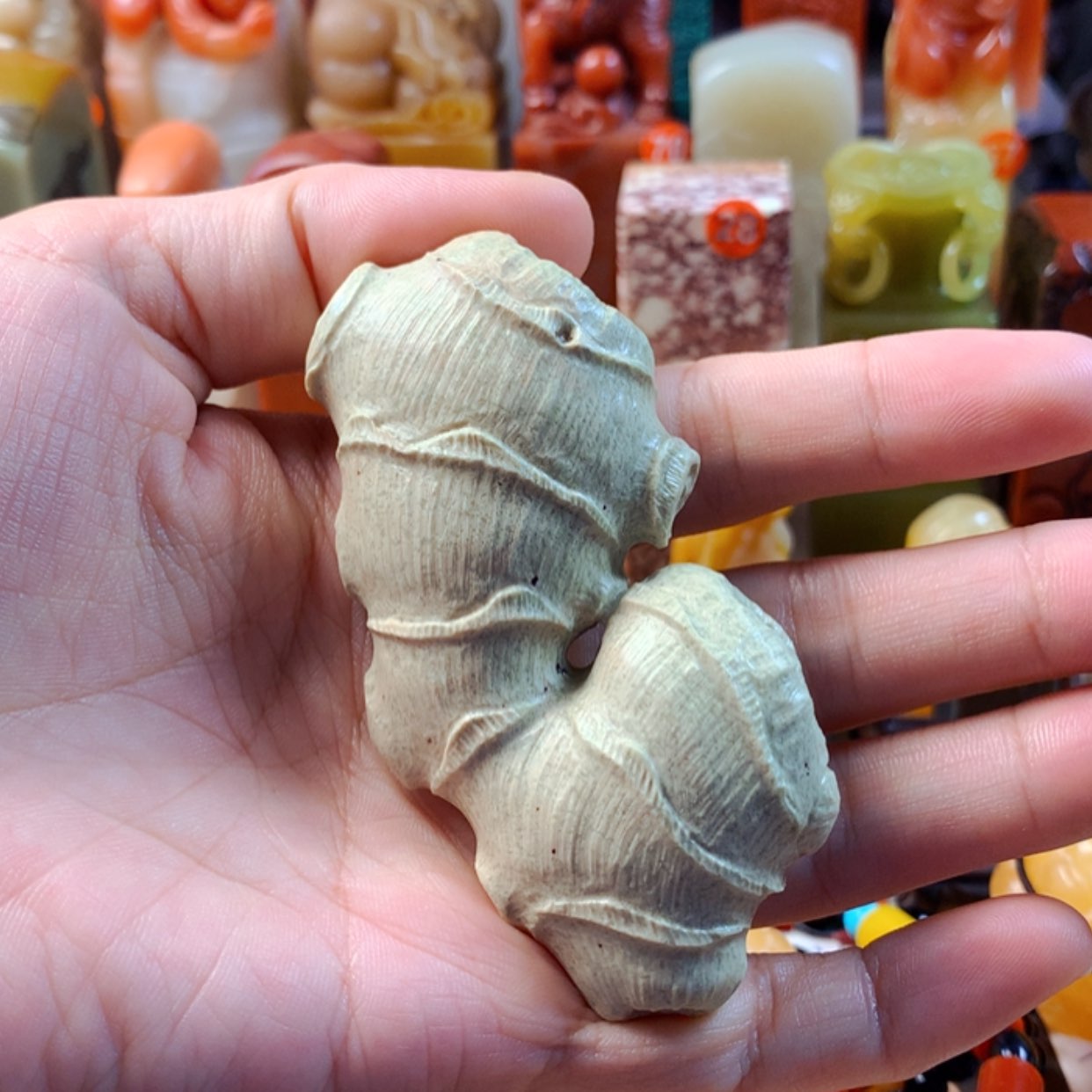 【闪购商品】寿山石孙*凯寿山石纯手工雕刻