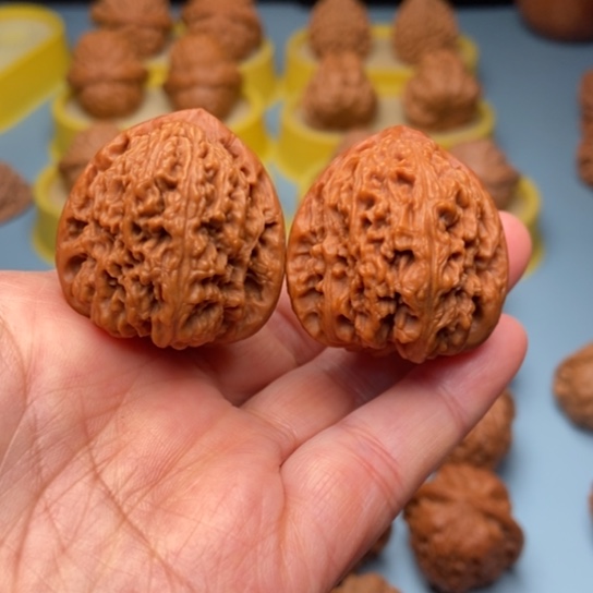 文玩核桃吊坠南将石 34