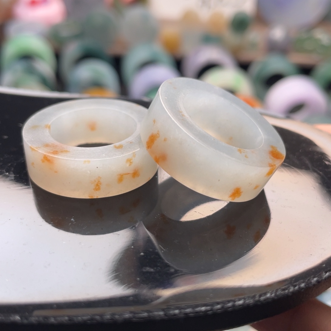 定制翡翠未镶嵌  桂花糕（任选1）