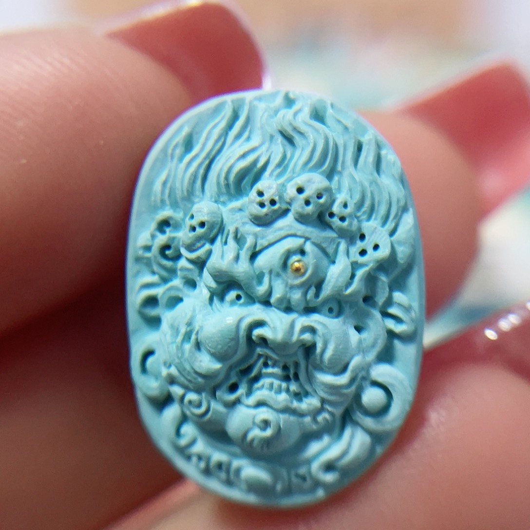 绿松石珠宝奇石未镶嵌