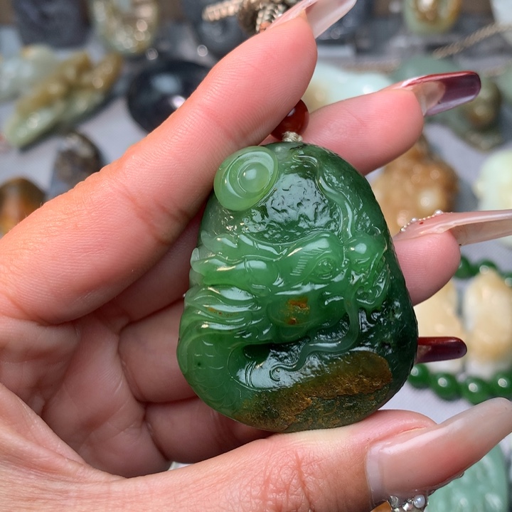 和田玉挂件未镶嵌