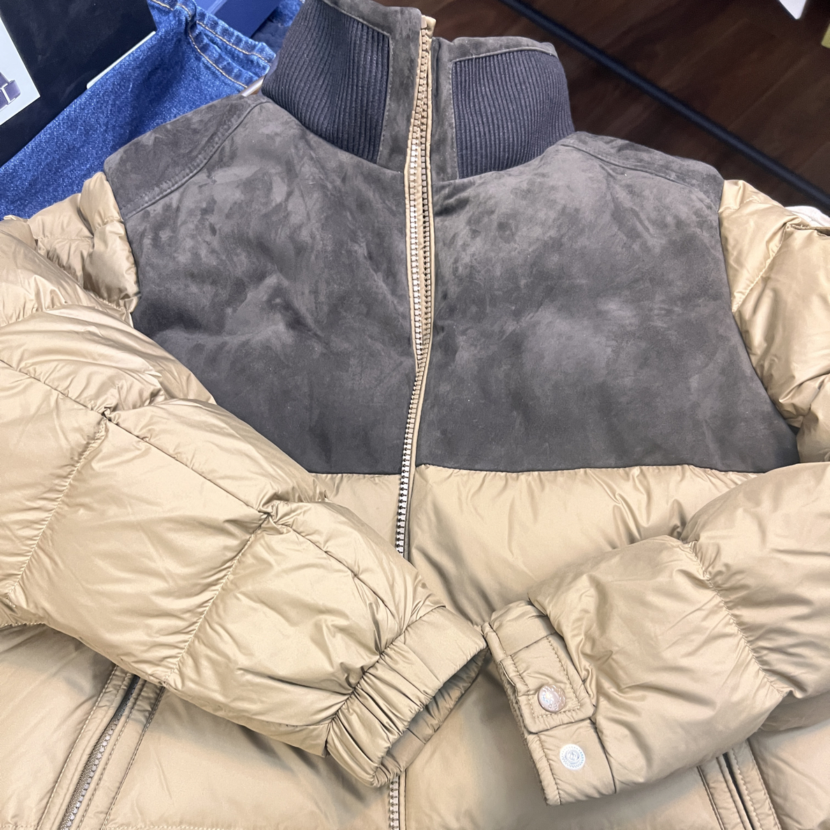 F16 圈 新款男士立领羽绒服