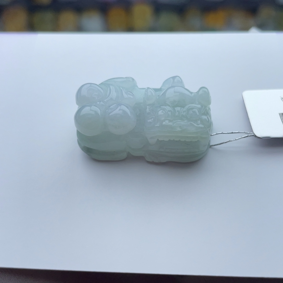 翡翠颈饰未镶嵌貔貅