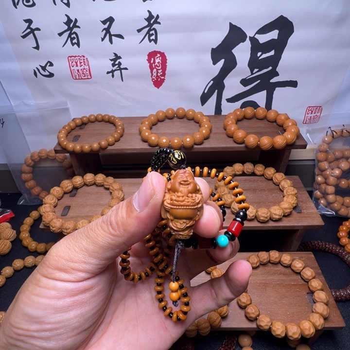 猴头核桃手串脖子挂