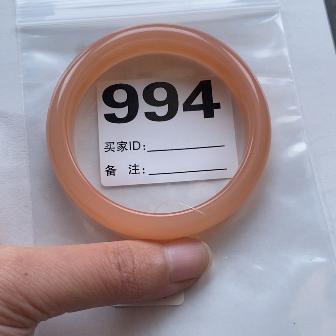 石英质玉（黄龙玉）手镯未镶嵌瑞*994手镯62圈口