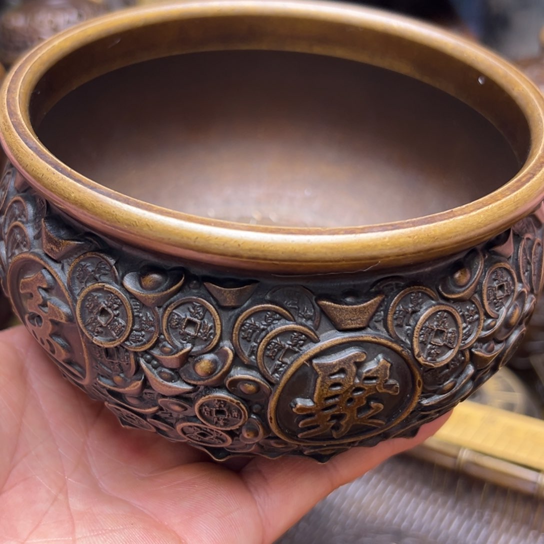 精美铜器，点击下单