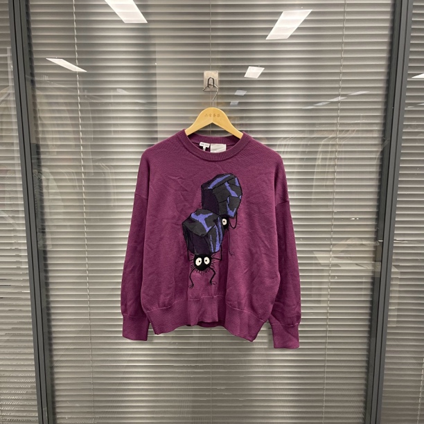 未使用 LOEWE/罗意威 千与千寻联名小煤球毛衣 s码 #10187