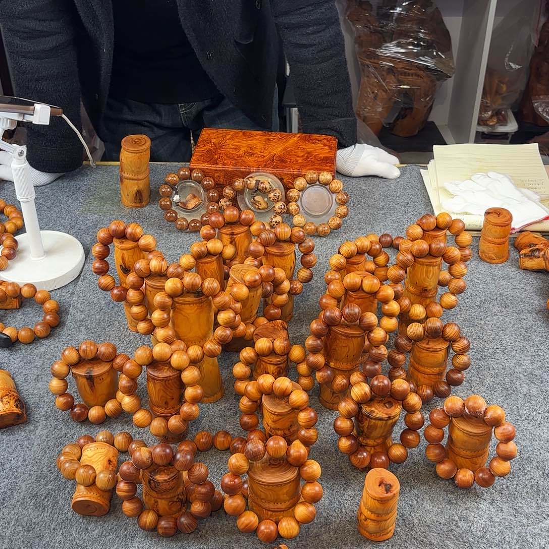 崖柏太行崖柏碳化奶香把件+2.0清果香（开播福利）