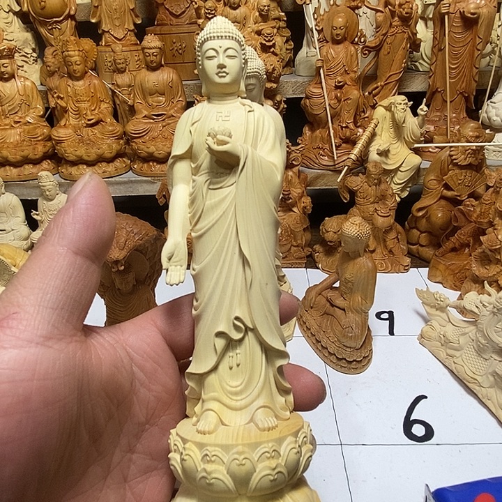 沉***⁷柏木（崖柏）释迦摩尼