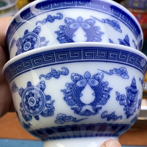 景德镇陶瓷藏式茶碗