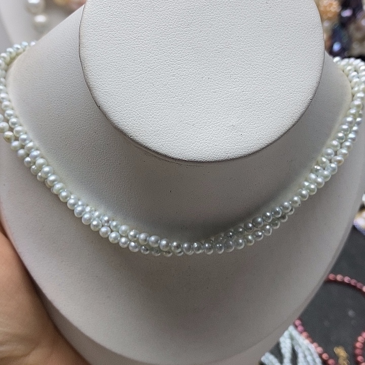 淡水珍珠颈饰未镶嵌