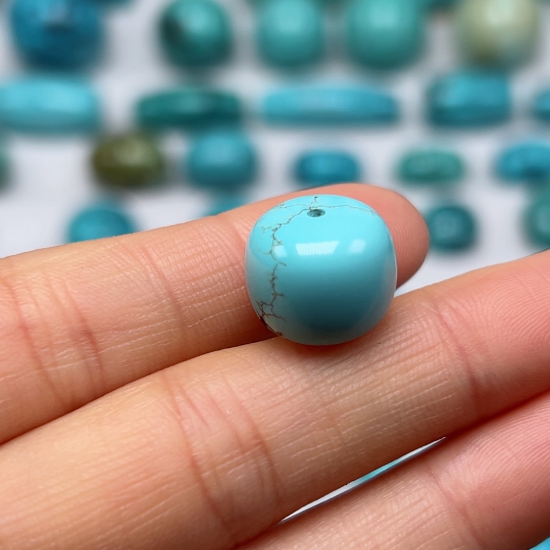 绿松石珠宝奇石未镶嵌