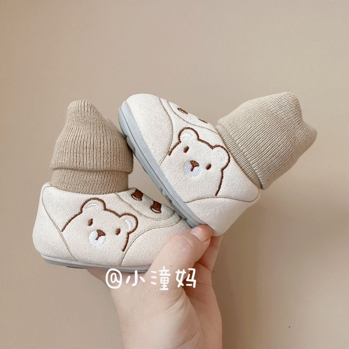 婴儿鞋子春秋冬6-9-12个月软底学步鞋9男女宝宝鞋不掉鞋0-1岁棉鞋