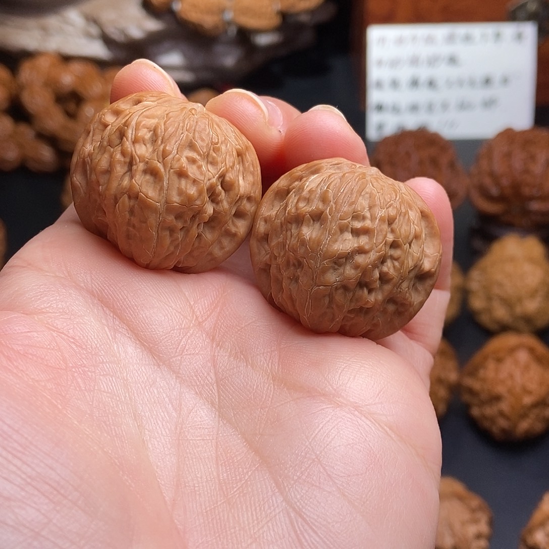 吊坠文玩核桃33尺全品山地磨盘