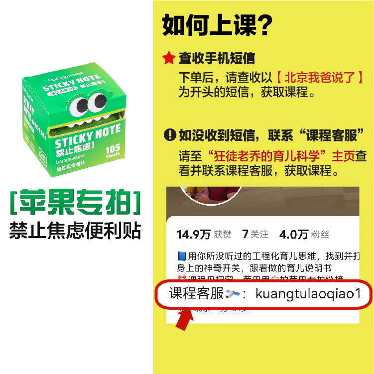 （苹果专拍）禁止蕉绿便利贴