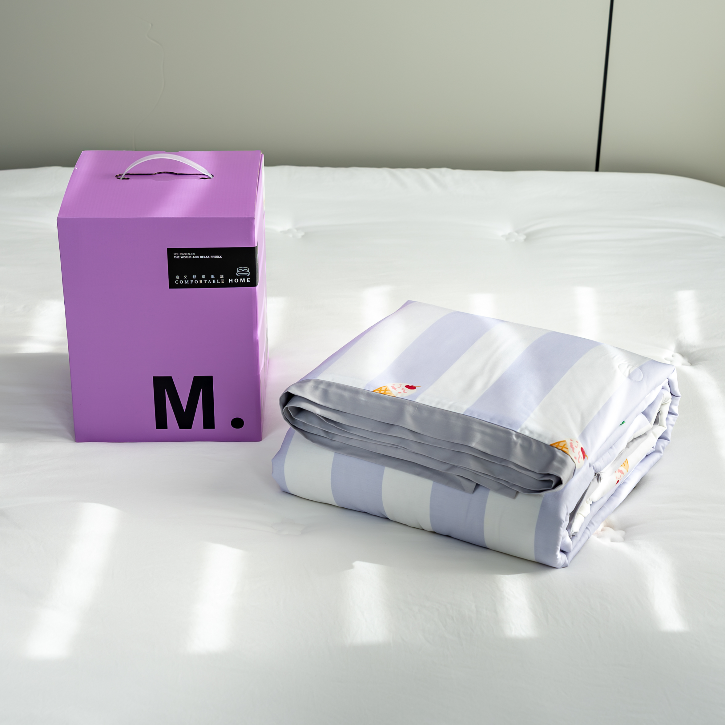 【京会社】夏凉被   樱桃冰淇淋