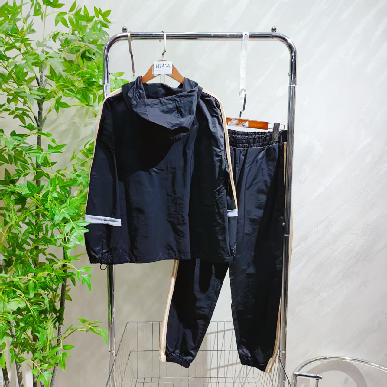 【H7414】女士气质轻奢百搭休闲套装