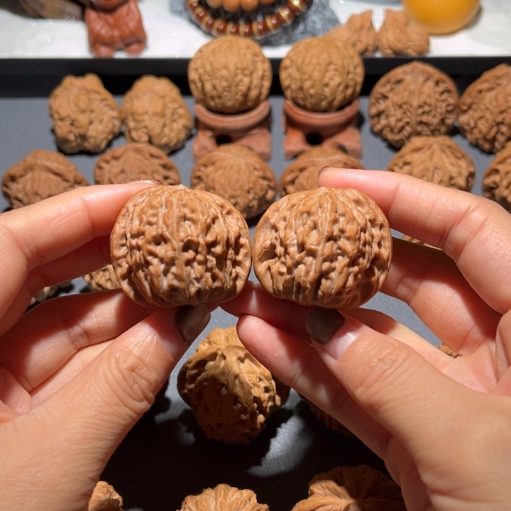 文玩核桃吊坠37蝴蝶磨