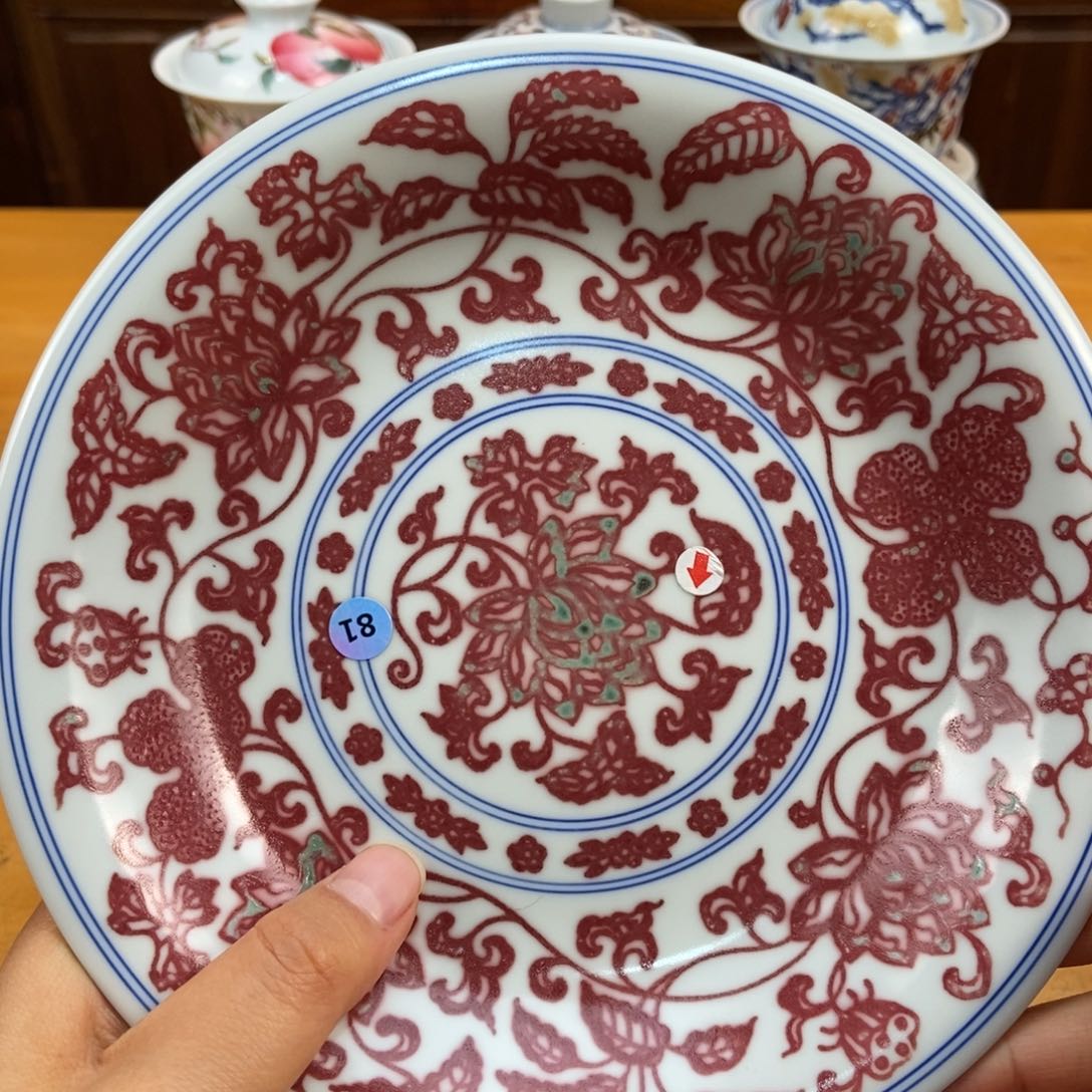 手绘现代茶具非古董