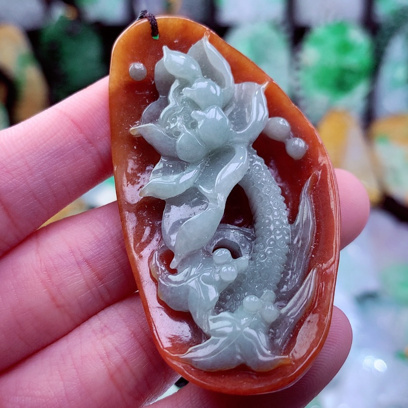 【闪购商品】翡翠颈饰未镶嵌挂件