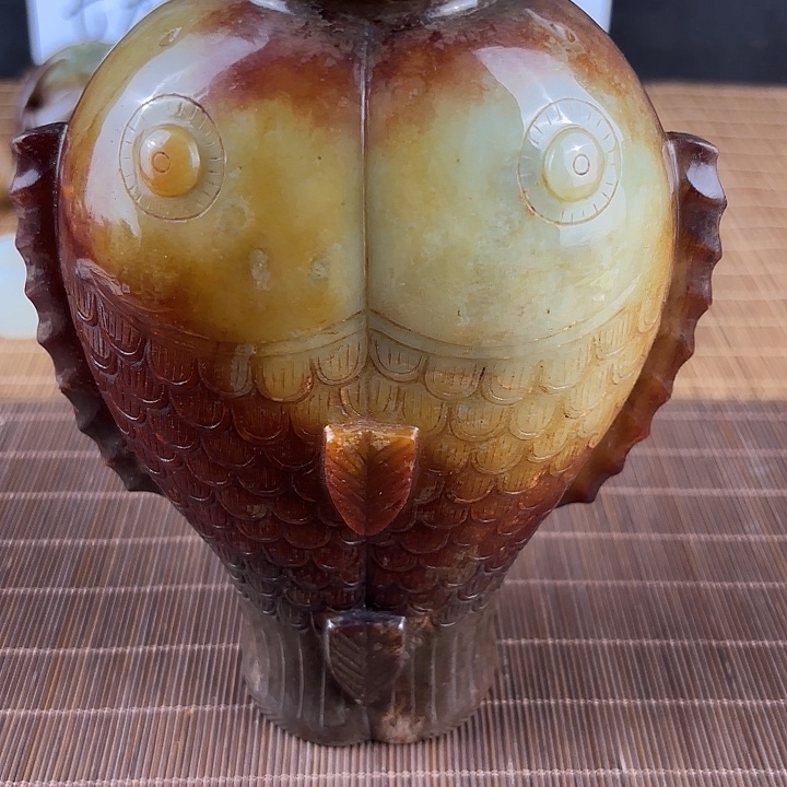 天***@和田玉未镶嵌挂件