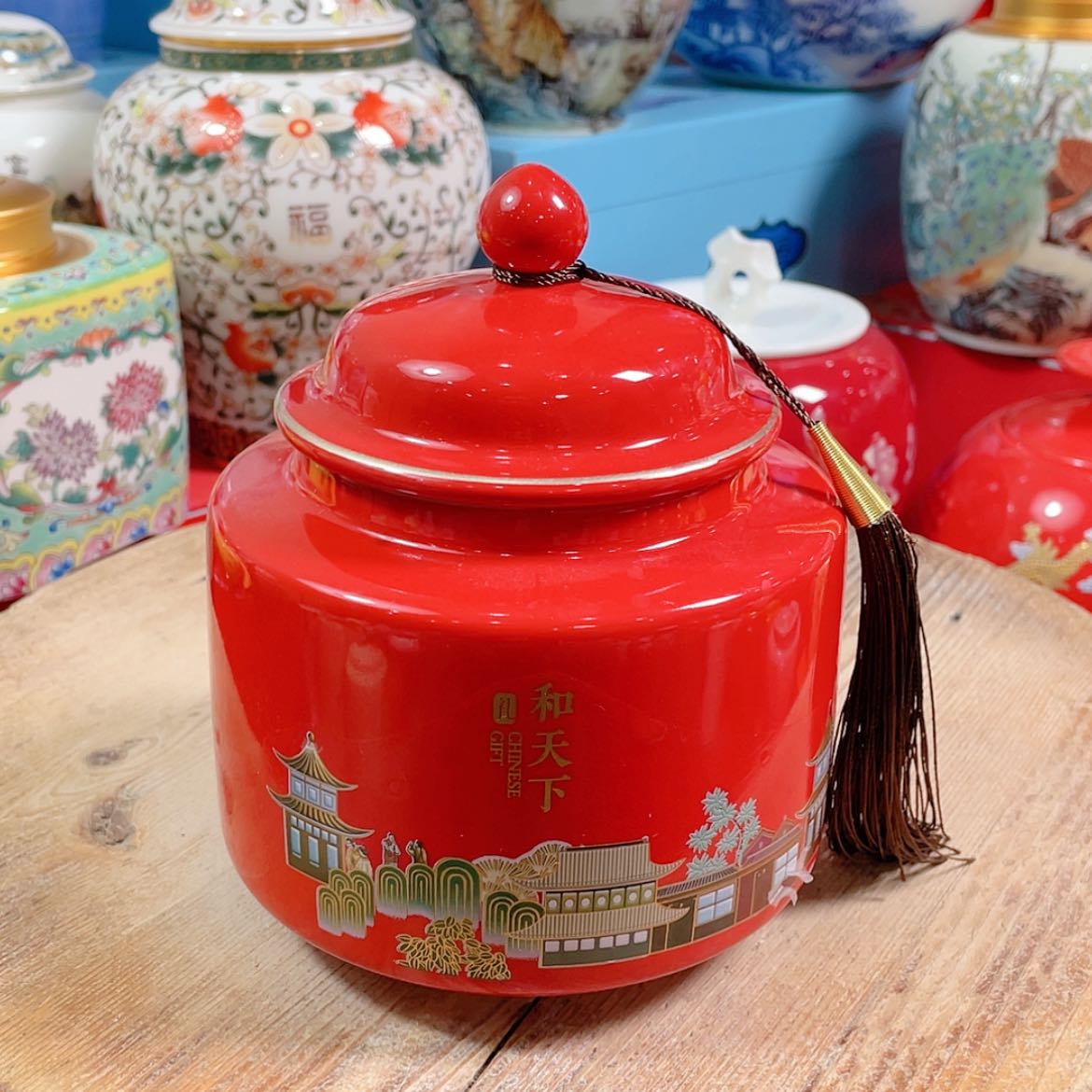 【闪购商品】罐陶瓷茶叶罐密封罐