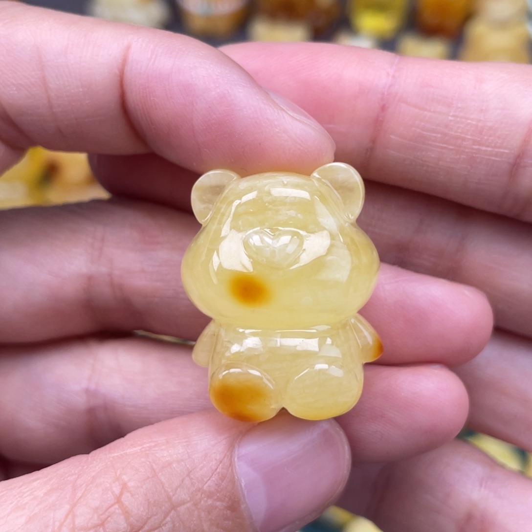 裸石琥珀未镶嵌蜜蜡