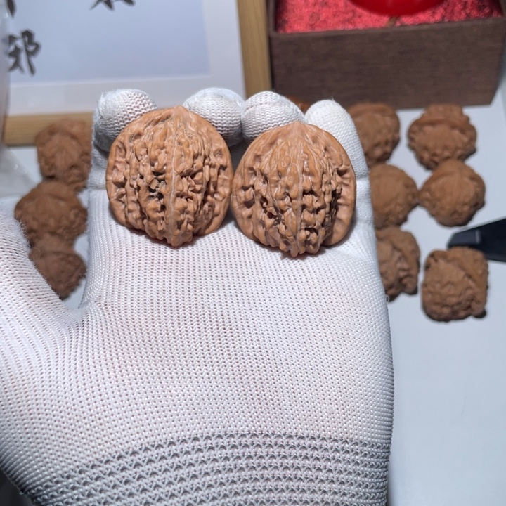 核桃文玩核桃37四座楼