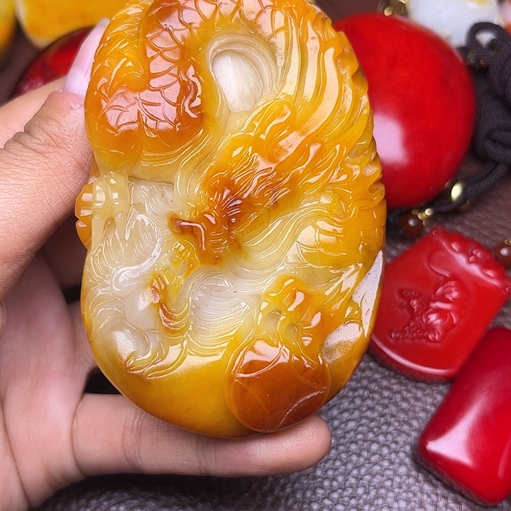 和田玉颈饰未镶嵌久***0