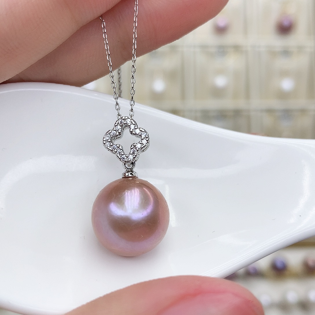 淡水珍珠颈饰合金