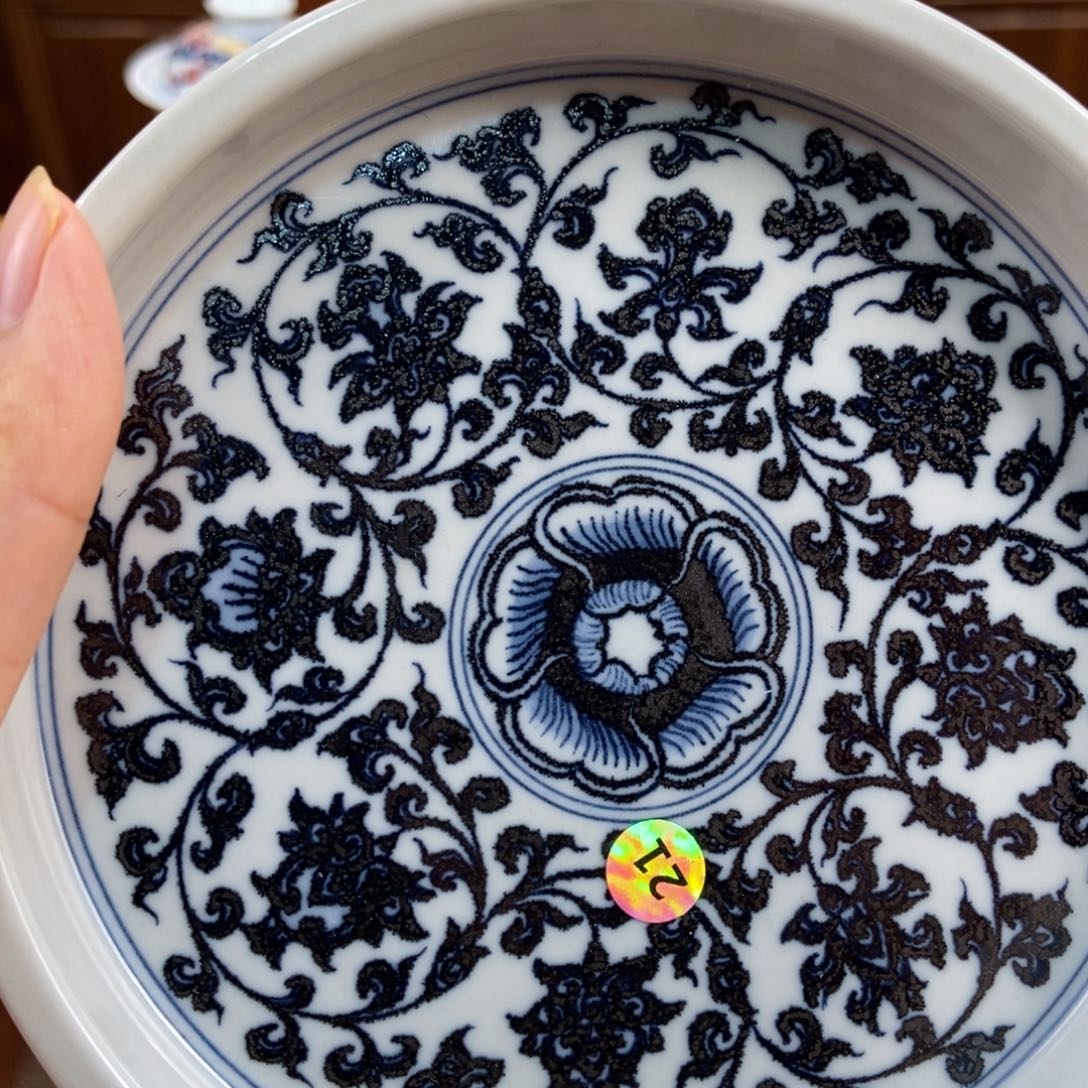 手绘现代茶具非古董