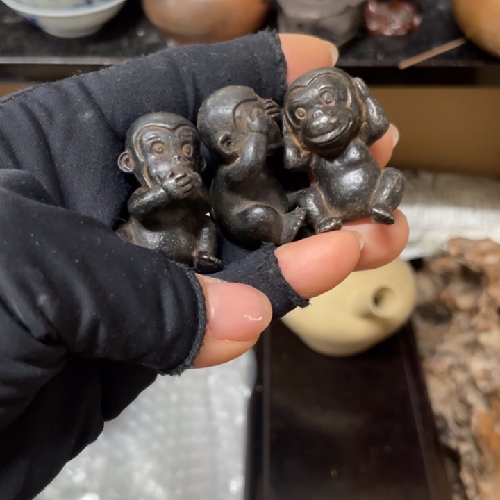铁中古工艺品摆件