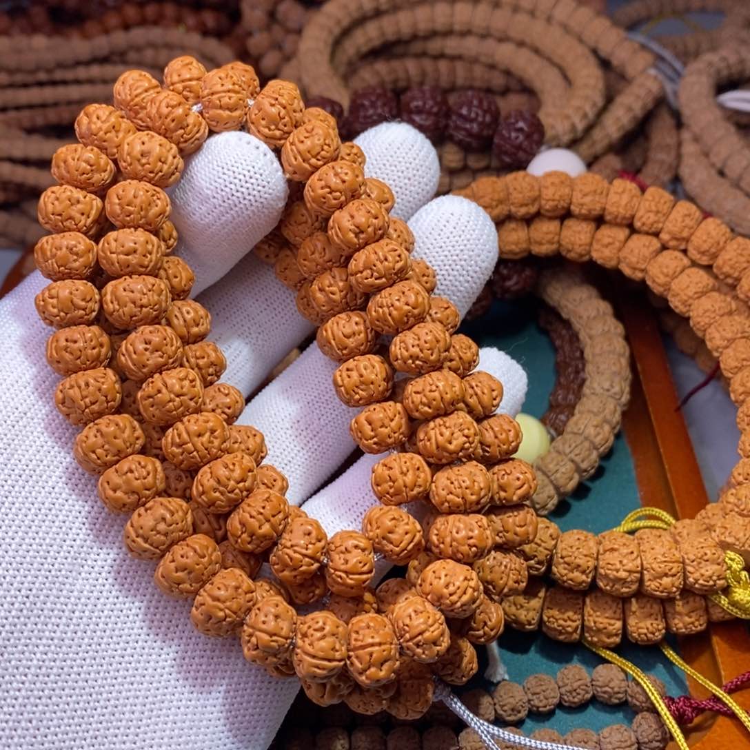 金刚菩提手串10加双龙纹脖挂