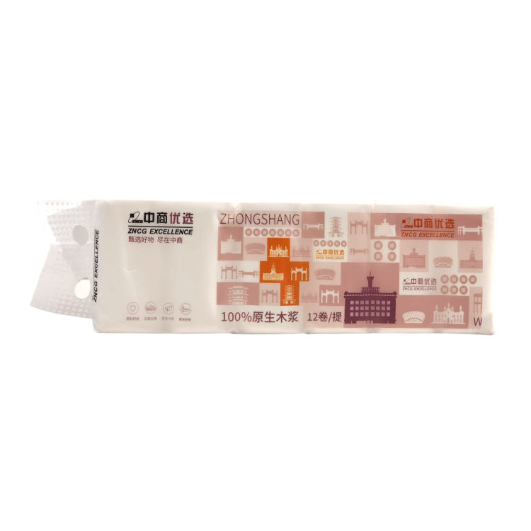 中商优选 无芯卷纸720g/提