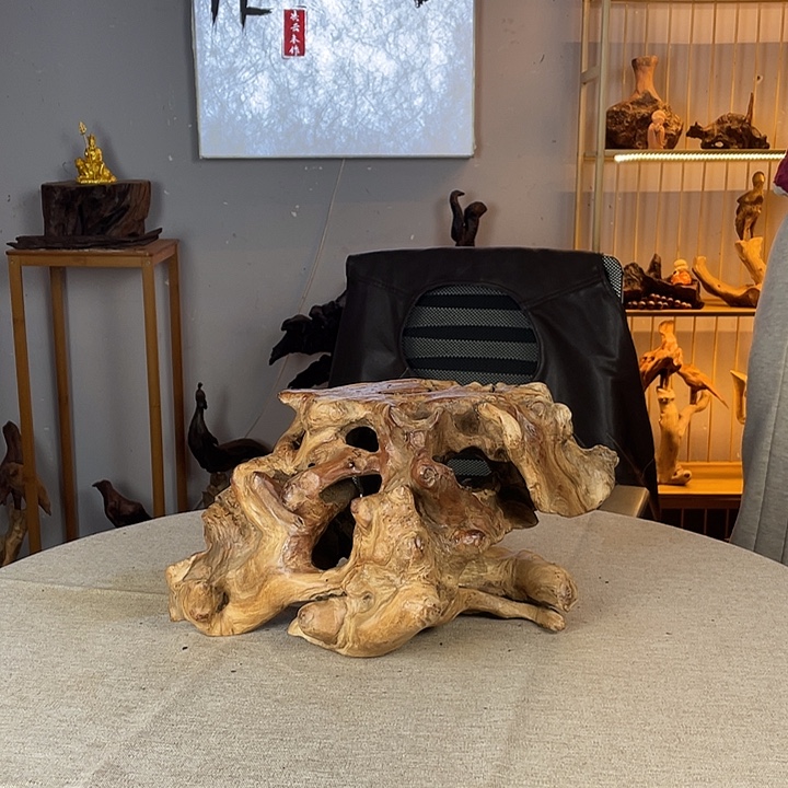 纯天然原木手工制作