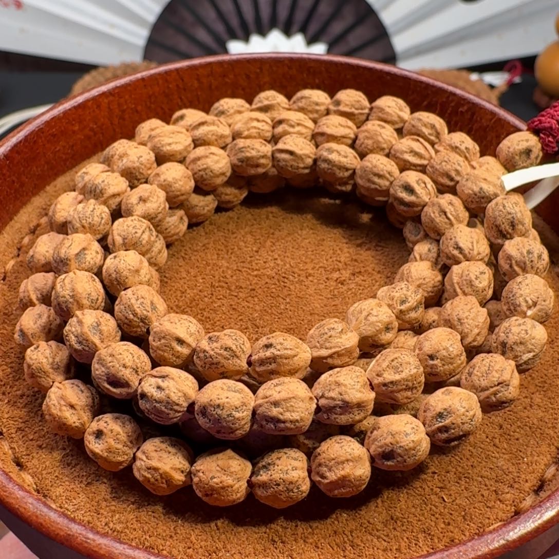 吊坠柏香籽/百香籽麻皮原桩