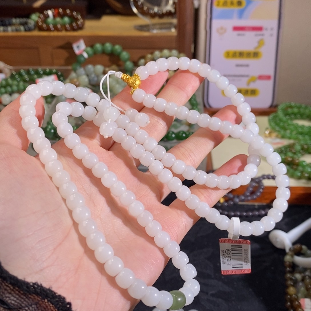 和田玉手链未镶嵌