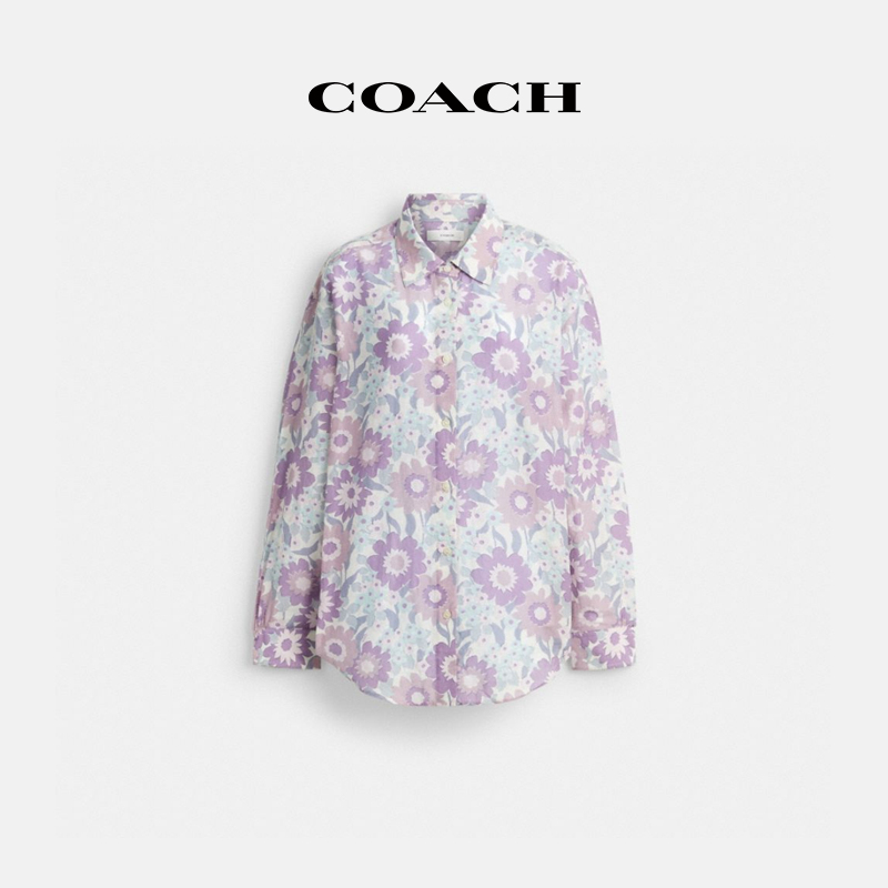 COACH/蔻驰 棉薄纱衬衫