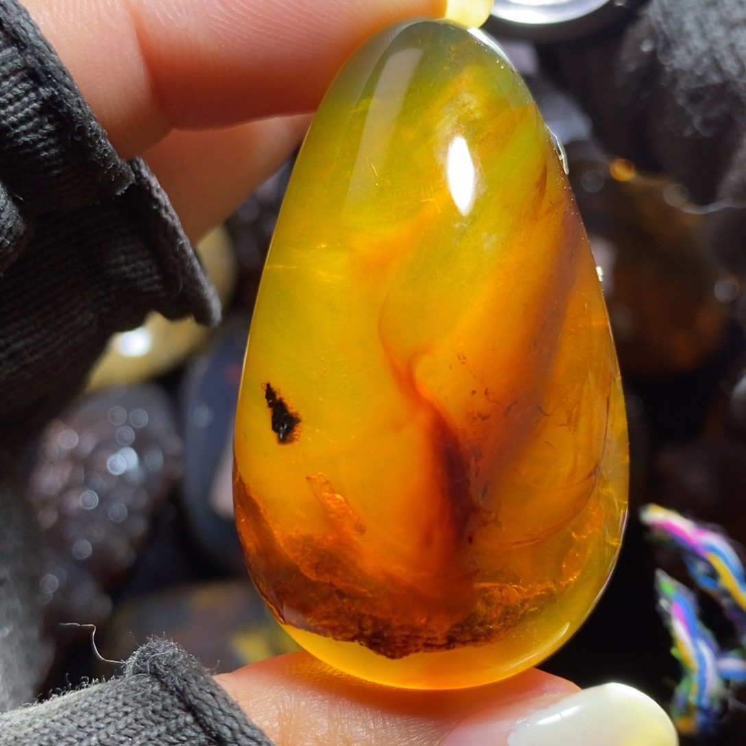 琥珀未镶嵌裸石珀